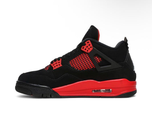 Air Jordan 4 Retro ‘Red Thunder’ Red& Black
