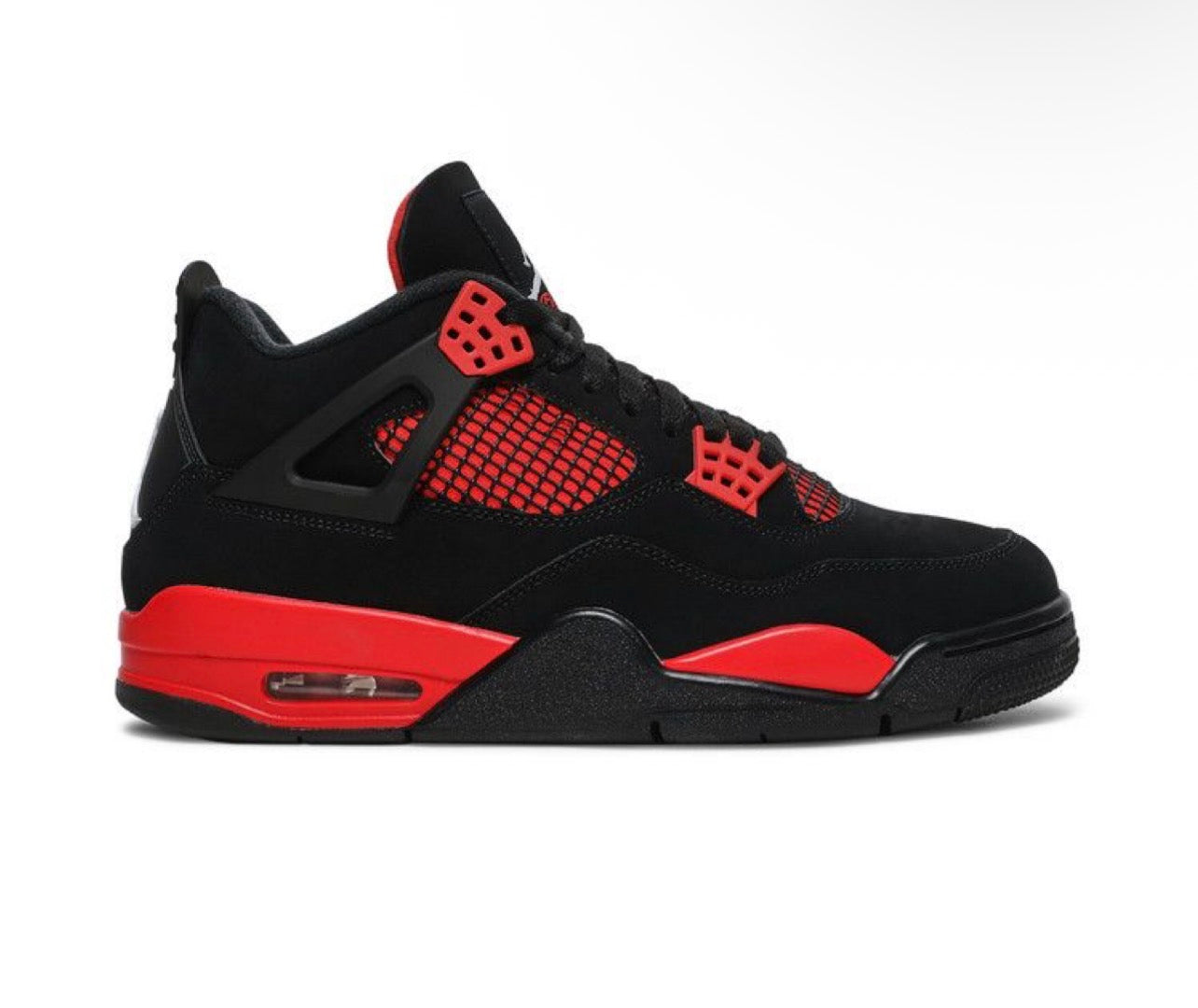 Air Jordan 4 Retro ‘Red Thunder’ Red& Black